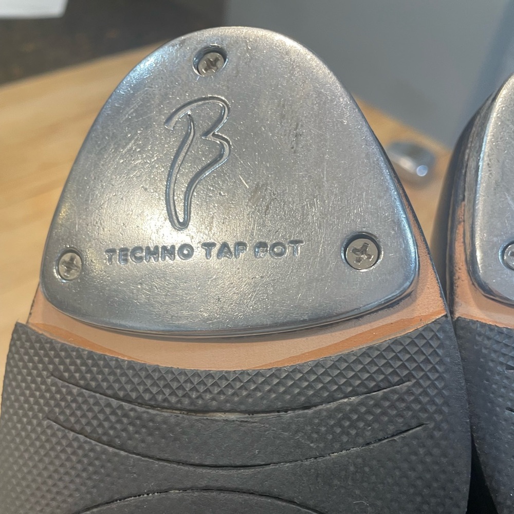 Bloch Black Leather Men's Tap Shoes - Picture 11 of 11